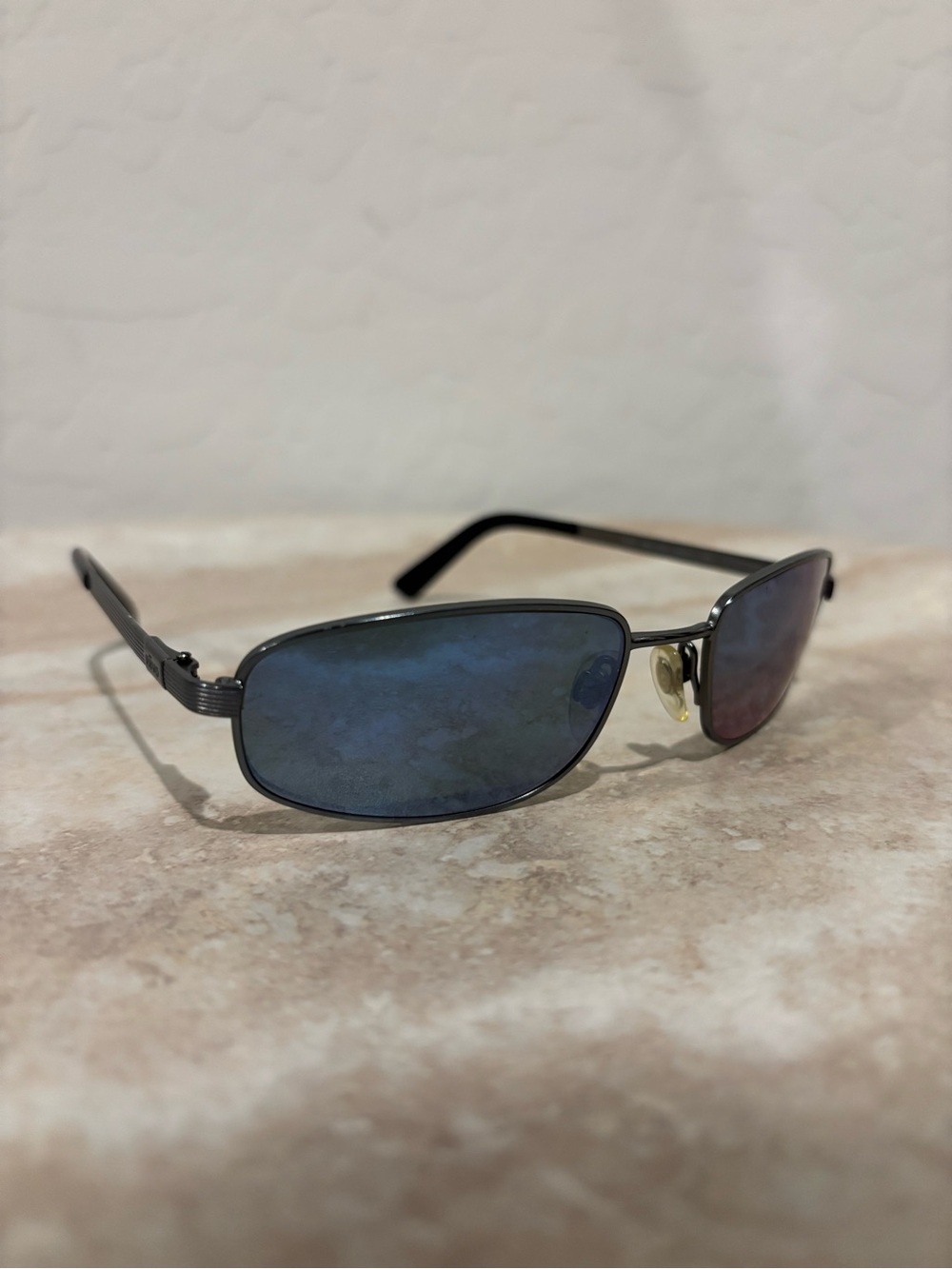 Revo 3019 h2o Sleek Rectangular Oval Mirrored Sunglasses